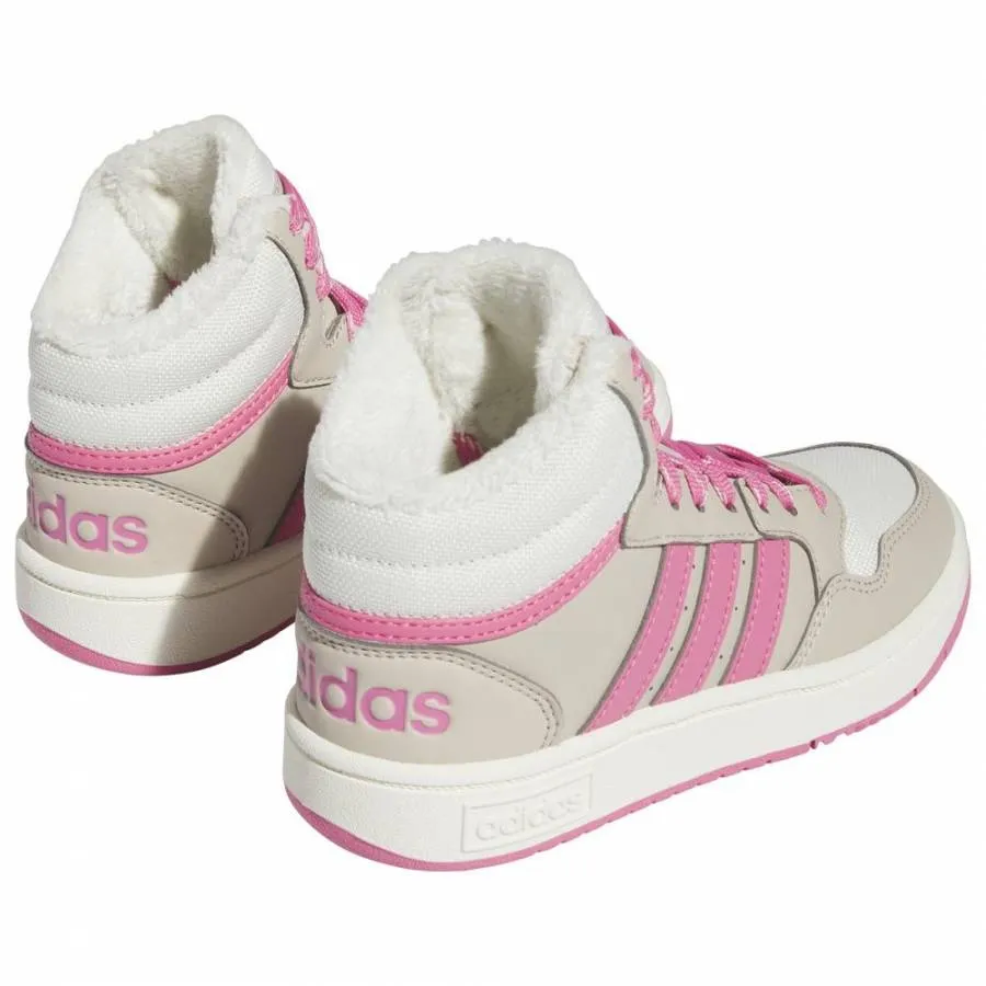 ADIDAS HOOPS MID 3.0 K IF7739 WONBEI/PNKFUS/OWHITE